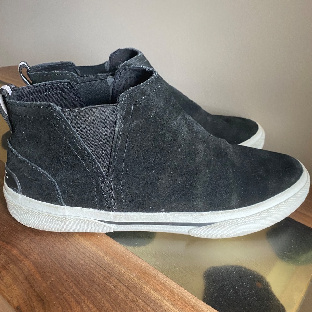 Sperry Top Sider women's black slip on bootie size 7.5 - Picture 9 of 12